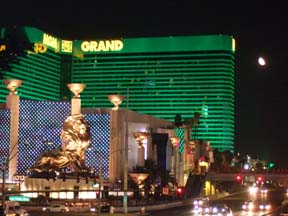 MGM view from Excalibur